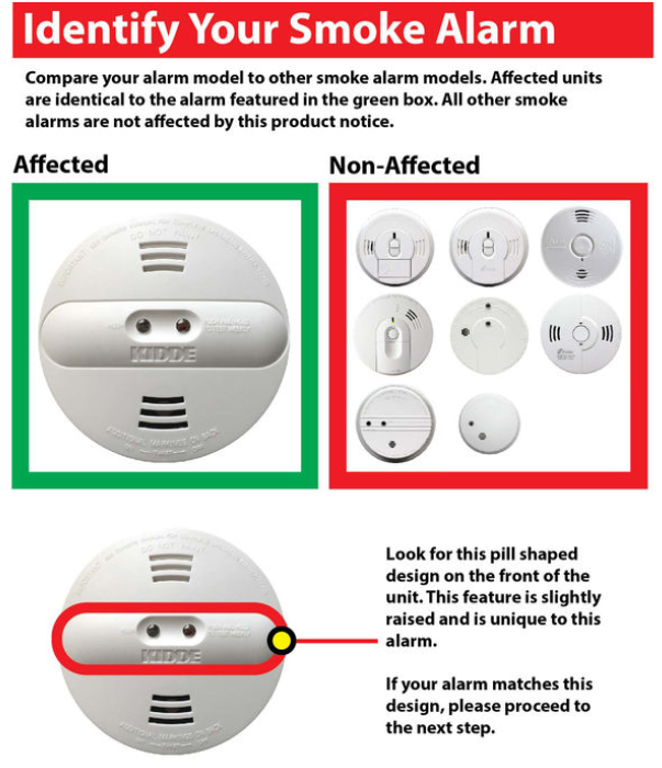 Kidde Recalls Dual Sensor Smoke Alarm