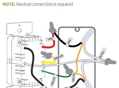 Voice Dimmer Install Diagram