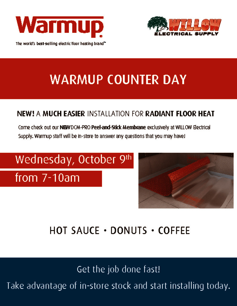 WARMUP Counter Event